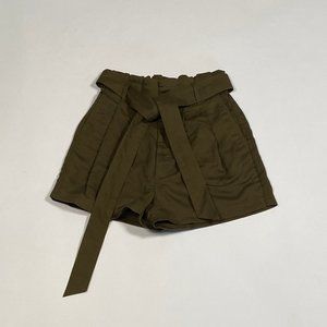 Forrest Green shorts with belt